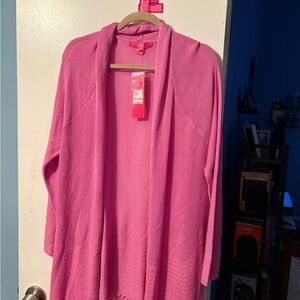 Lilly Pulitzer Lilac Rose Tatum Cardigan